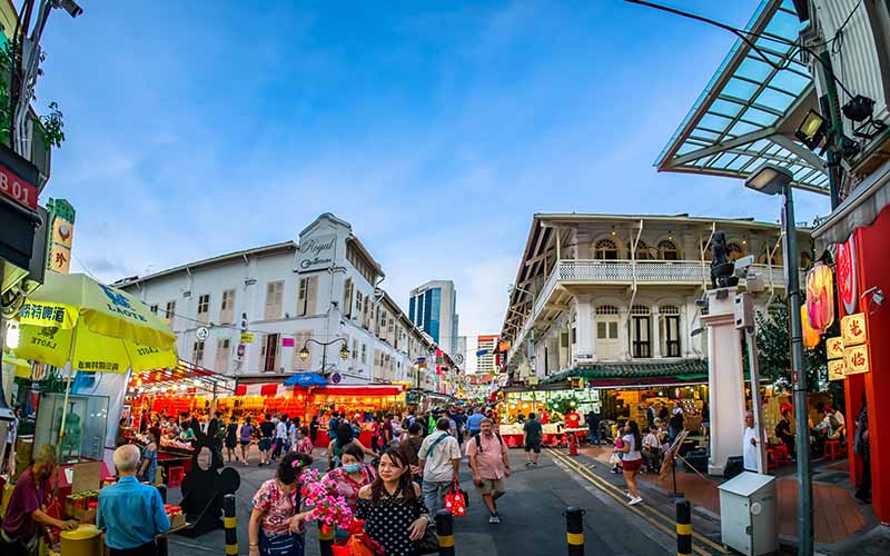 Chinatown Street Market Singapore